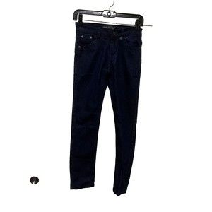 🍁Kaalu Premier Boys Size 12 Blue Jeans No Rips 26” Waist School‎ Pants 341203